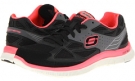 Black/Hot Pink Trim SKECHERS Flex Appeal-Align for Women (Size 9.5)