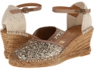 Gold Glitter Seychelles Truth Be Told for Women (Size 8)