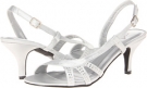 Silver Satin Annie Link for Women (Size 7.5)
