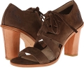 Dark Brown Nubuck Frye Sofia Tie On for Women (Size 6)