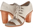 White Nubuck Frye Sofia Tie On for Women (Size 9)