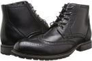 Black Leather Steve Madden Prestonn for Men (Size 10.5)