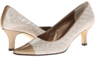 Sand Pearl Quilted Nappa Vaneli Laurus for Women (Size 6.5)