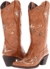 Tan Roper Rockstar Snake Underlay Boot for Women (Size 5.5)