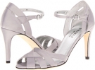 Silver Satin Vaneli Elita for Women (Size 8)