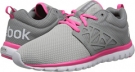 Steel/Flat Grey/Solar Pink/White Reebok Sublite Authentic for Women (Size 7)