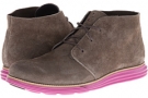 Grey Suede/Pink Cole Haan LunarGrand Chukka for Men (Size 12)