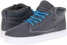 Charcoal/White/Shock Blue Textile Lugz Gypsum for Men (Size 10)