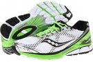 White/Black/Slime Saucony Triumph 10 for Men (Size 11.5)