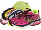 Vizipro Pink/Black/Citron Saucony Hurricane 15 W for Women (Size 7)