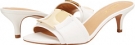 White Leather Nine West Yacht for Women (Size 7)
