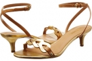 Gold/Natural Synthetic Nine West Yari for Women (Size 9)