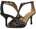 Black/Black Leather Nine West Borrow for Women (Size 9)