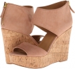 Natural Nubuck Nine West Caswell for Women (Size 8.5)