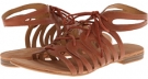 Cognac Leather Nine West Fenwick for Women (Size 5)