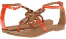 Orange/Natural Synthetic Nine West Saddie for Women (Size 8)