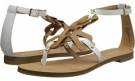 White/Natural Synthetic Nine West Saddie for Women (Size 7.5)
