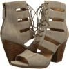 Taupe Suede Nine West Highland for Women (Size 7.5)