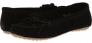 Black Minnetonka Kathleen Kilty Moc for Women (Size 8.5)