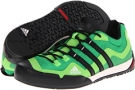 Real Green/Black/Ray Green adidas Outdoor Terrex Swift Solo for Men (Size 5.5)