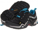 Solid Grey/Black/Vivid Teal adidas Outdoor Terrex Fast X GTX for Women (Size 8.5)