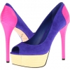 Purple/Pink Suede B Brian Atwood Blayne for Women (Size 6.5)