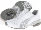 White/Silver Metallic PUMA Cell Jago 8 V1 for Women (Size 6)