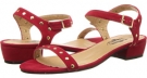 Red Suede Charles Albert New-10346 for Women (Size 7)