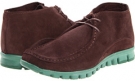 Dark Brown/Green Suede NoSoX Chukka for Men (Size 9.5)