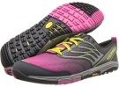 Charcoal/Pink Merrell Ascend Glove 1 for Women (Size 5.5)