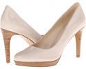 Light Grey Leather Nine West Beautie for Women (Size 8.5)