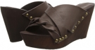 Dark Brown Leather Charles David Menum for Women (Size 11)