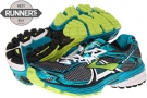 White/Tile Blue/Lime/Punch/Black/Silver Brooks Ravenna 4 for Women (Size 7.5)