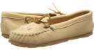 Champagne Minnetonka Wren Moc for Women (Size 7)