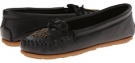 Black Minnetonka Wren Moc for Women (Size 6)