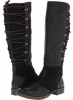 Black Leather Naya Apollonia for Women (Size 4)