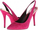 Dark Pink Suede B Brian Atwood Vixen for Women (Size 6.5)