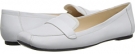 White/White Leather Nine West Lysa for Women (Size 8)