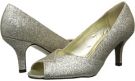 Gold Glitter Easy Street Ravish for Women (Size 6)