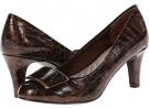 Bronze Patent Croco Easy Street Fave for Women (Size 8.5)