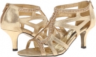 Gold w/ Stones Easy Street Flattery for Women (Size 5.5)