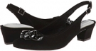 Black Suede/Patent Easy Street Savor for Women (Size 9)