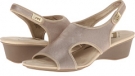 Light Gold Fabric Anne Klein AK Sport - Olimpia for Women (Size 7.5)