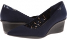 Navy Fabric Anne Klein Rushour for Women (Size 7.5)