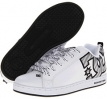 White/Silver Sparkle DC Court Graffik SE W for Women (Size 5)