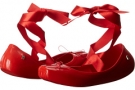 Red Melissa Shoes Ballet for Women (Size 5)