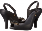 Black Melissa Shoes Lady Dragon for Women (Size 7)