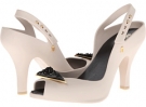 Beige Melissa Shoes Lady Dragon for Women (Size 9)