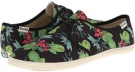 Floral Black Soludos Sand Shoe Lace Up Prints for Women (Size 10)