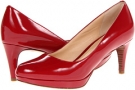 Velvet Red Patent Cole Haan Chelsea Low Pump for Women (Size 6)